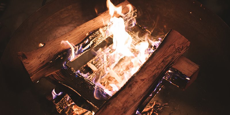 How to Burn Freshly Cut Firewood in a Firepit?, Firewood