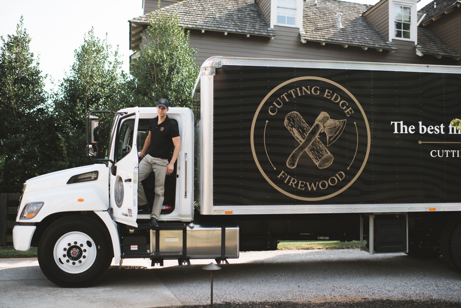 Firewood Delivery Truckd