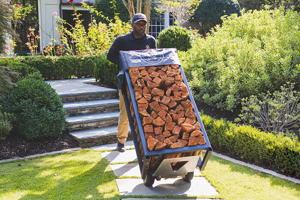 How To Stack Firewood With Racks and Without