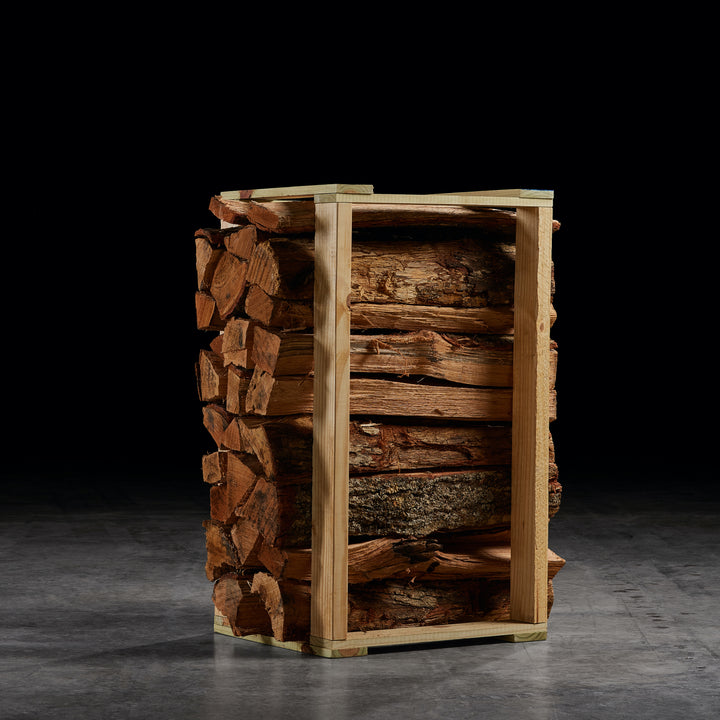 30" Length Oak Firewood Rack