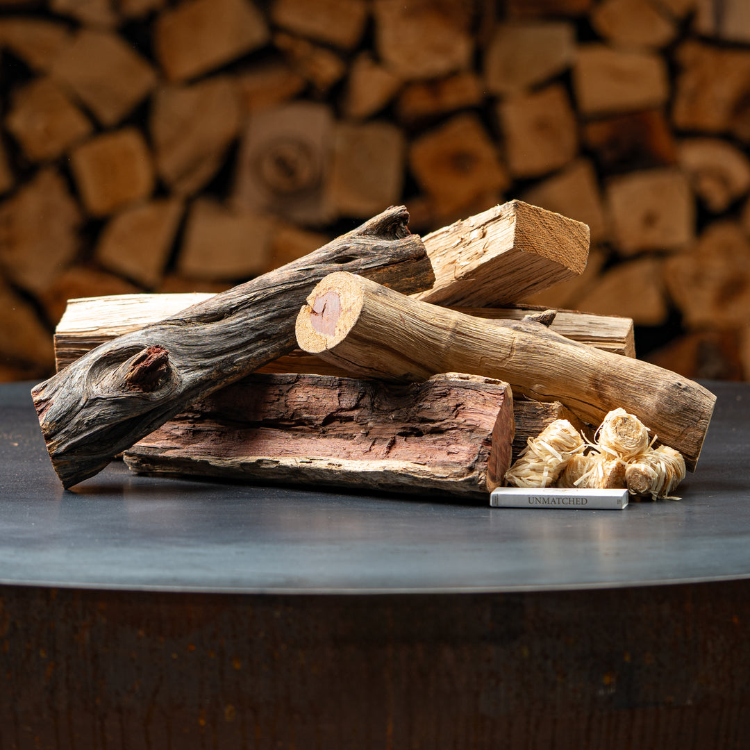 Savanna Heat Cooking Wood