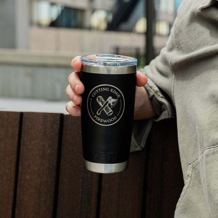 Cutting Edge Firewood Yeti 20 oz Tumbler with Lid