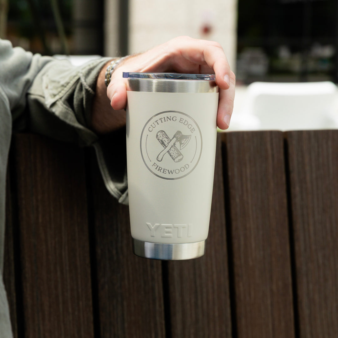 Cutting Edge Firewood Yeti 20 oz Tumbler with Lid
