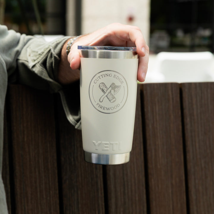 Cutting Edge Firewood Yeti 20 oz Tumbler with Lid