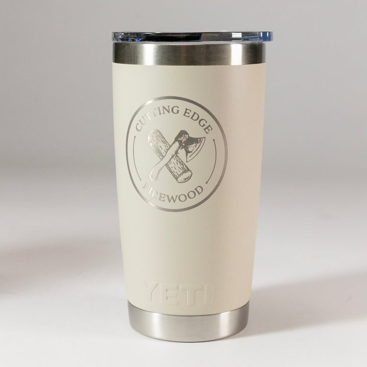 Cutting Edge Firewood Yeti 20 oz Tumbler with Lid