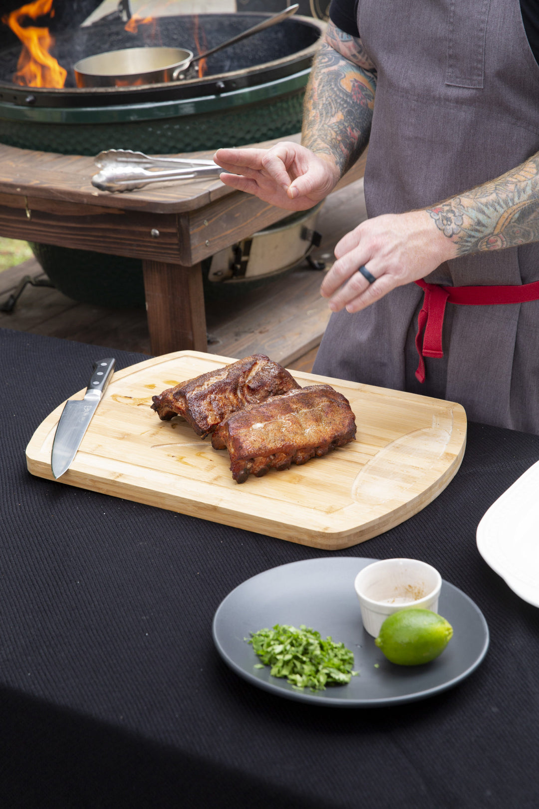 How to Cook Ribs on the Grill - Cuban Style!