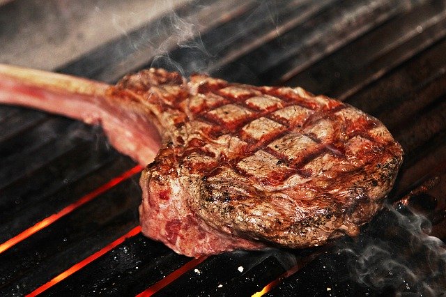 Grilling Steak