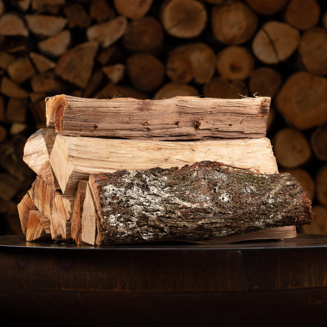 24" Length Hickory Firewood Rack