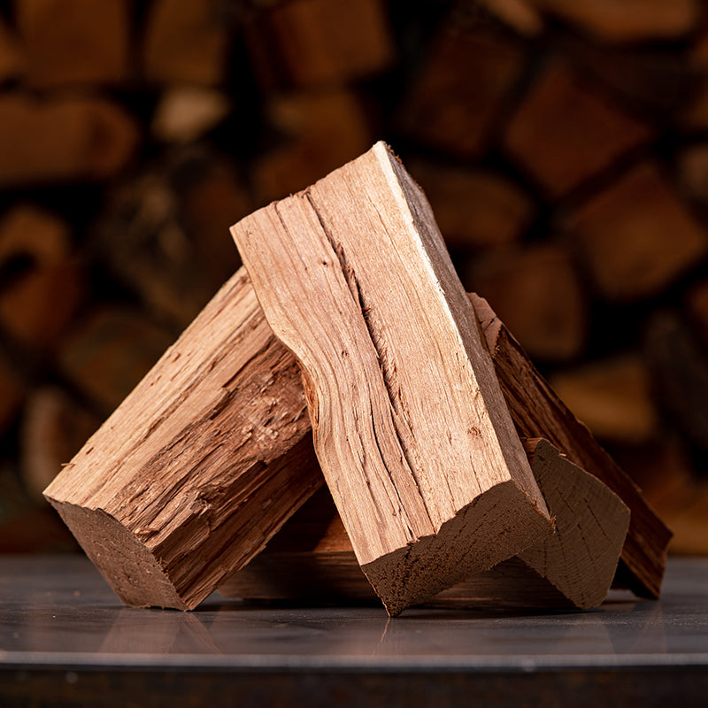 8″ Cherry Cooking Wood Splits – Large Box