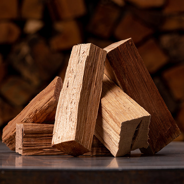 8″ Pecan Cooking Wood Splits – Standard Box