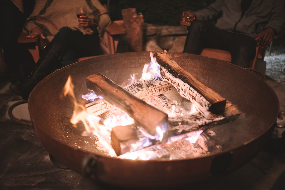 Artisanal Hickory Firewood Box